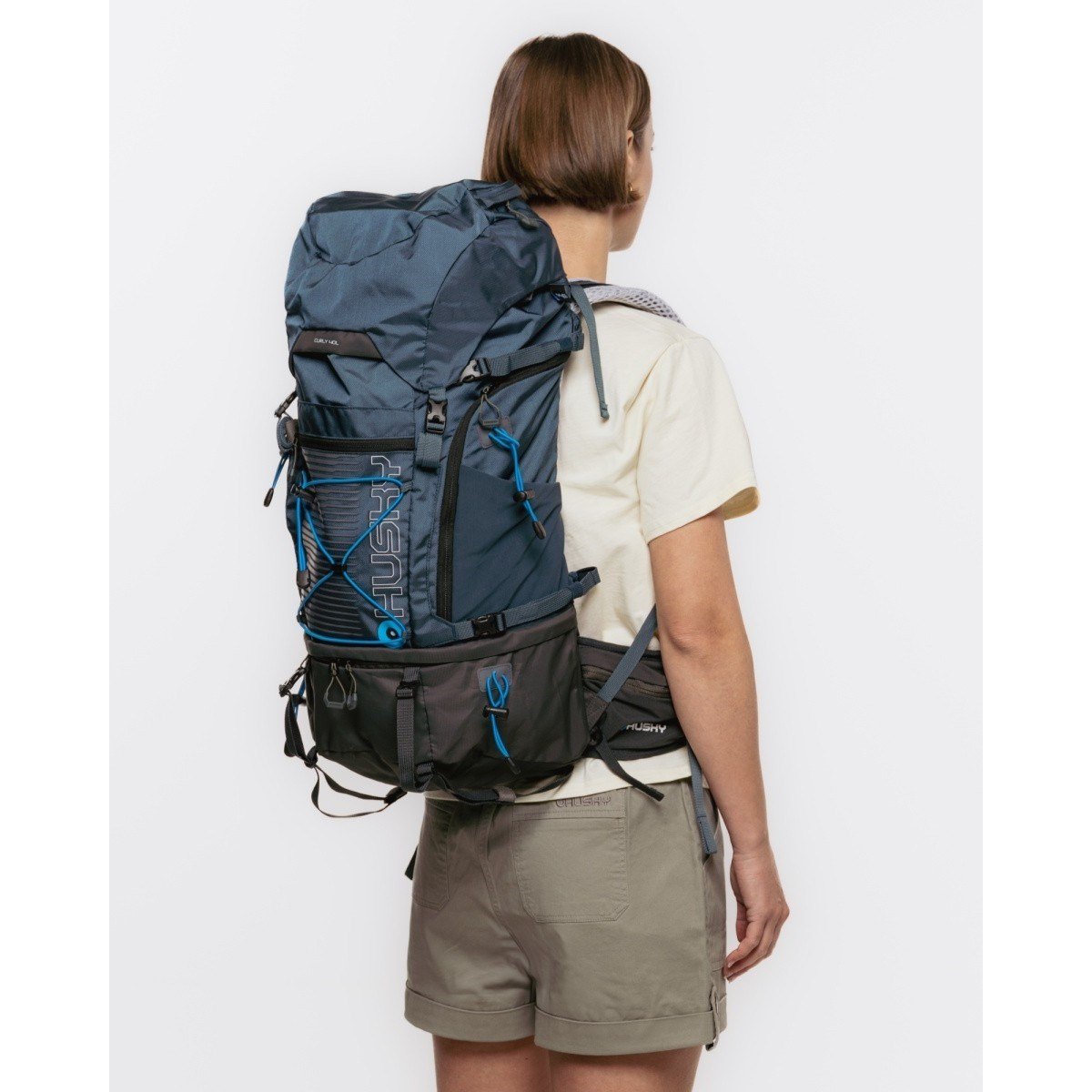 HUSKY Curly 40 Lt Sırt Çantası (Soluk Mavi) | Husky Outdoor Türkiye