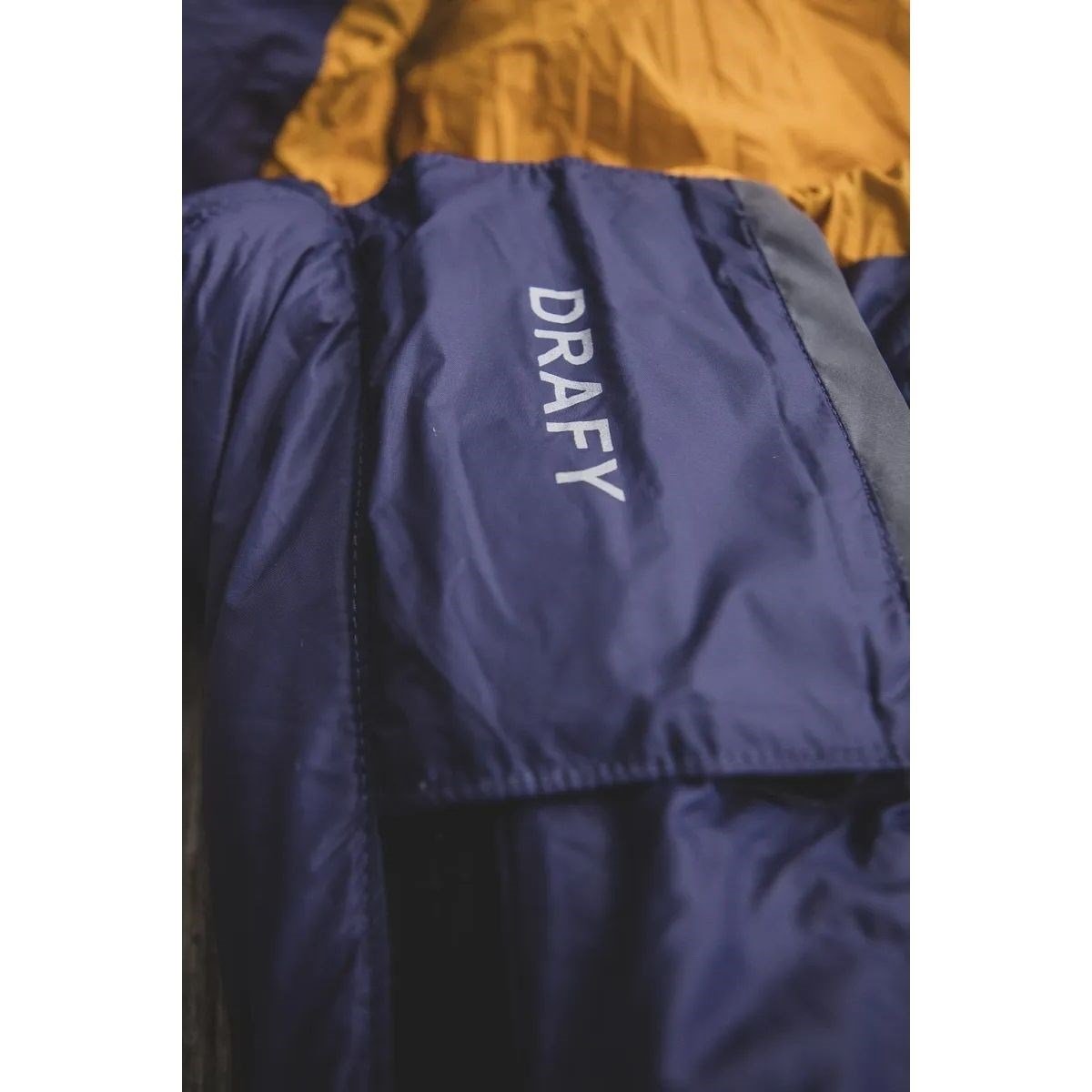 HUSKY DRAFY -20C KUŞ TÜYÜ UYKU TULUMU (MAVİ/TURUNCU)