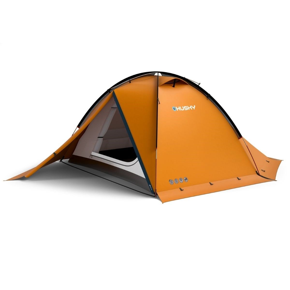 HUSKY Falcon 2 Kişilik Çadır (Turuncu) | Husky Outdoor Türkiye