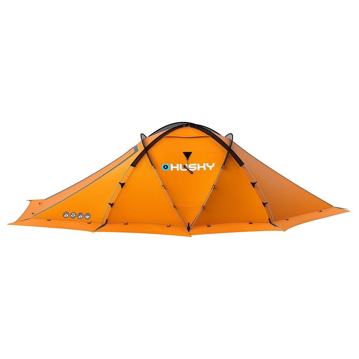 HUSKY Fighter 3-4 Kişilik Çadır (Turuncu) | Husky Outdoor Türkiye