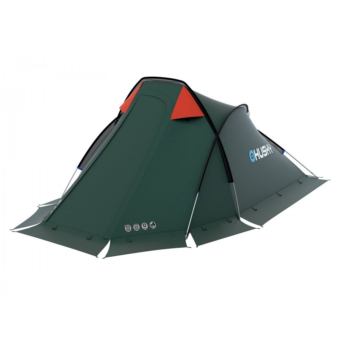 HUSKY FLAME 2 KİŞİLİK ÇADIR (YEŞİL) | Husky Outdoor Türkiye