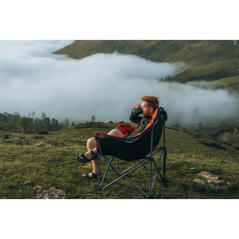 HUSKY Mumbo Sandalye (Kırmızı/Siyah) | Husky Outdoor Türkiye