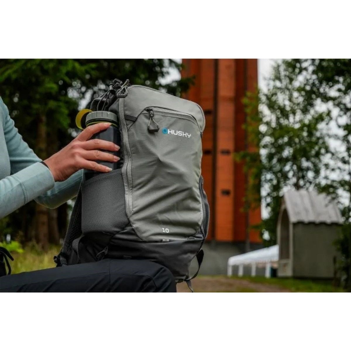 HUSKY Peten 10 LT Sırt Çantası (Gri) | Husky Outdoor Türkiye