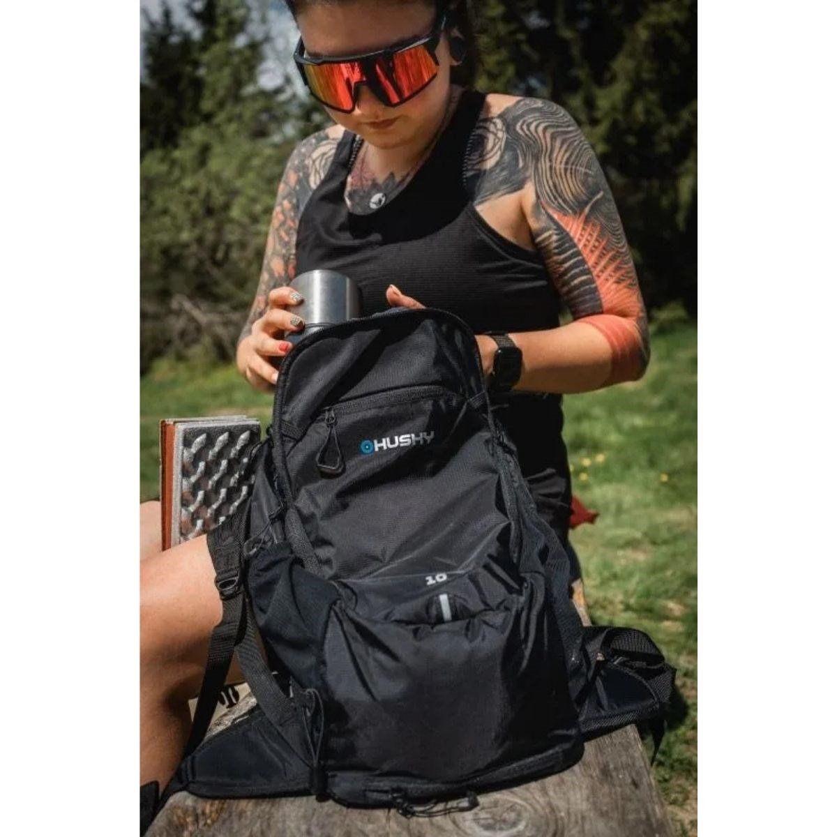 HUSKY Peten 10 LT Sırt Çantası (Siyah) | Husky Outdoor Türkiye