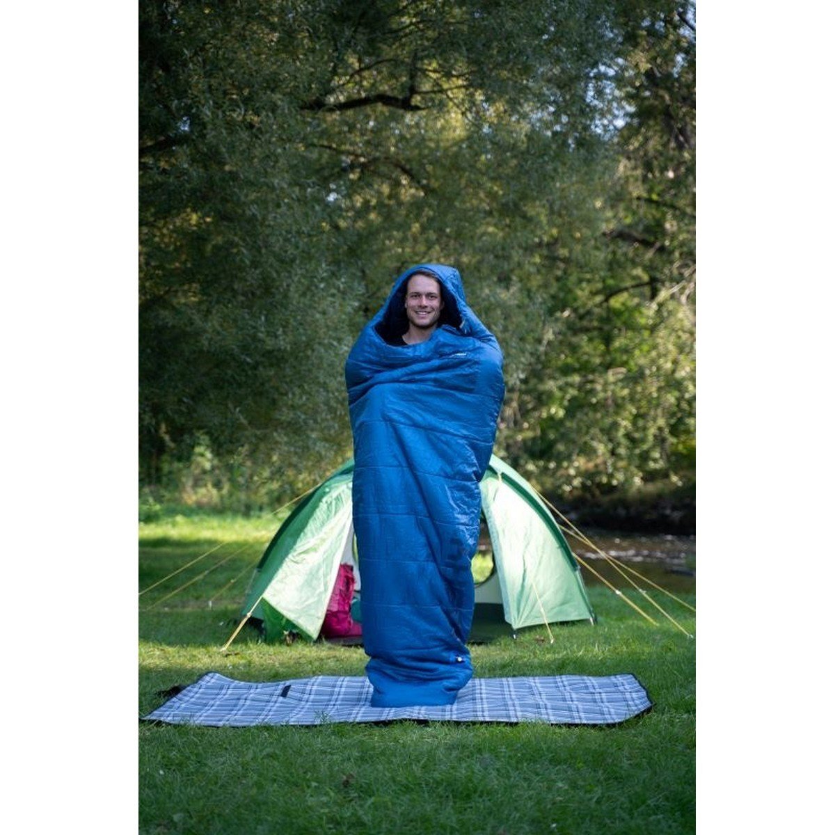 HUSKY Plus Size -10C Uyku T. (Mavi) | Husky Outdoor Türkiye