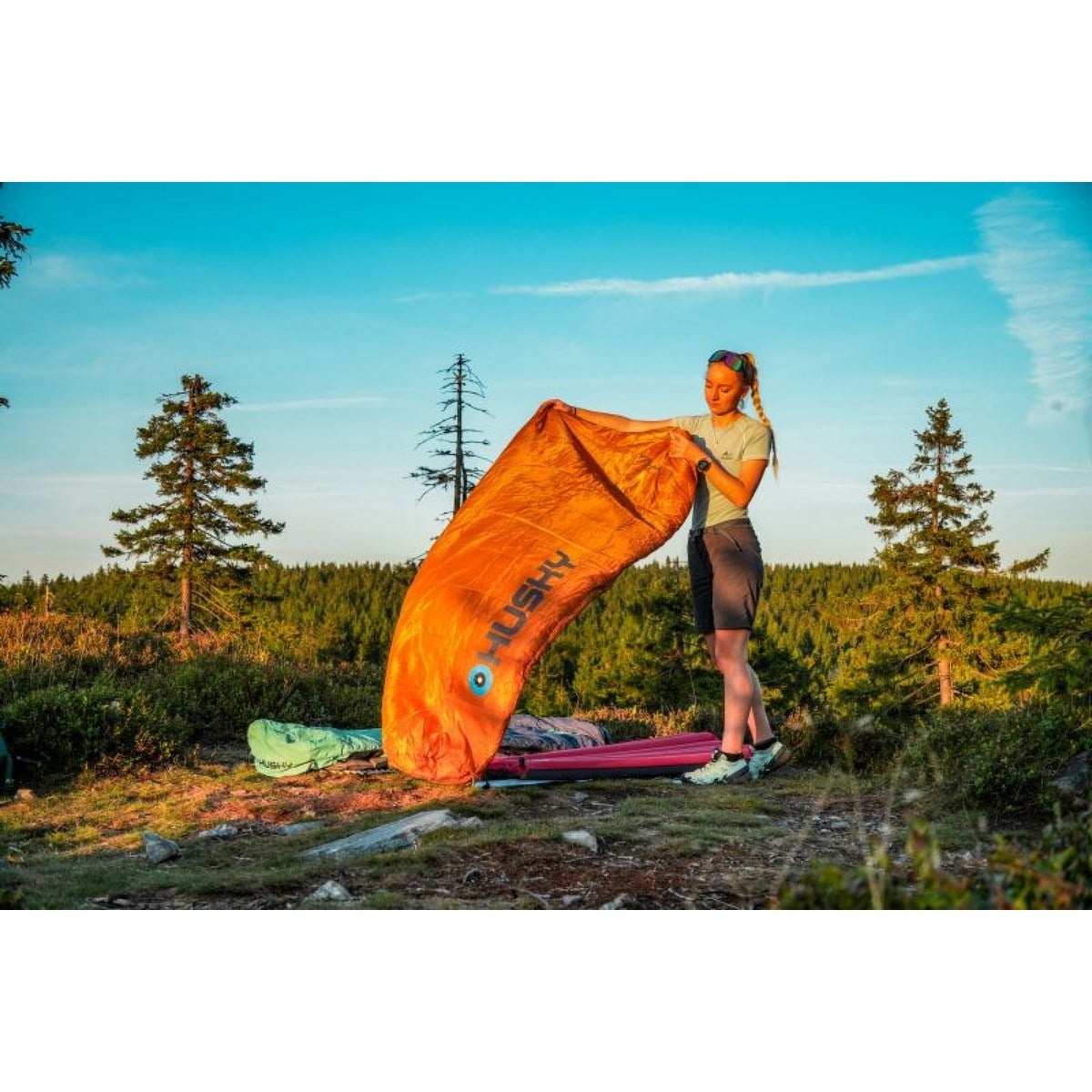 HUSKY Plus Size -10C Uyku T. (Hardal) | Husky Outdoor Türkiye