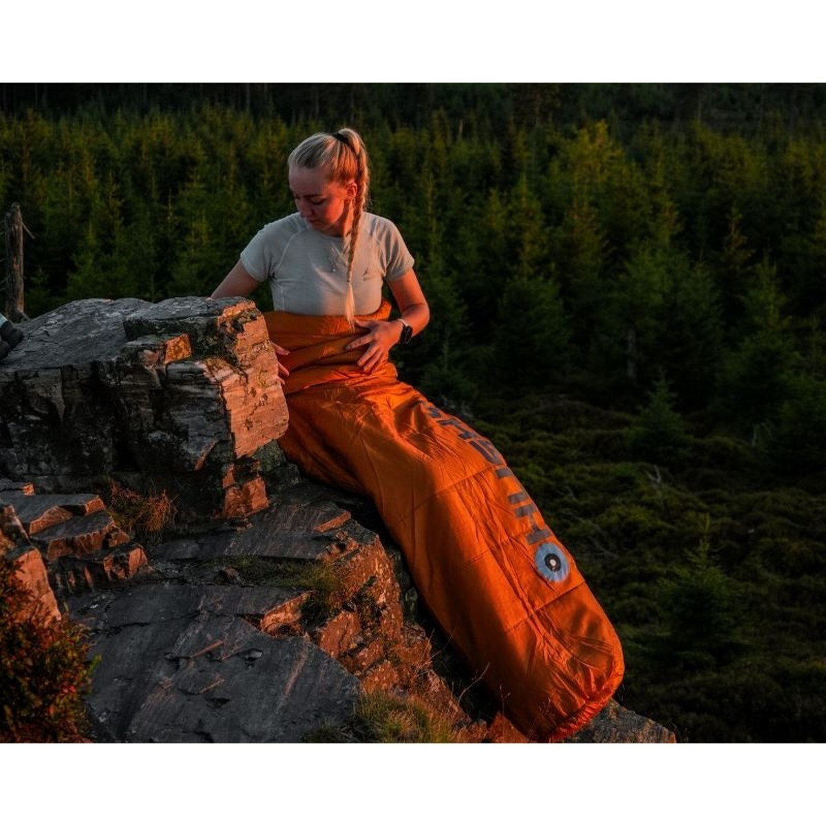 HUSKY Plus Size -10C Uyku T. (Hardal) | Husky Outdoor Türkiye
