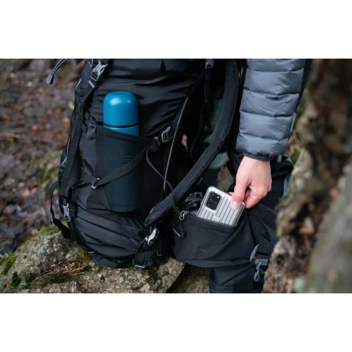 HUSKY RANIS 70 LT SIRT ÇANTASI (SİYAH) | Husky Outdoor Türkiye