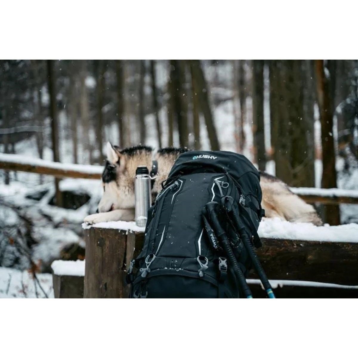 HUSKY RANIS 70 LT SIRT ÇANTASI (SİYAH) | Husky Outdoor Türkiye