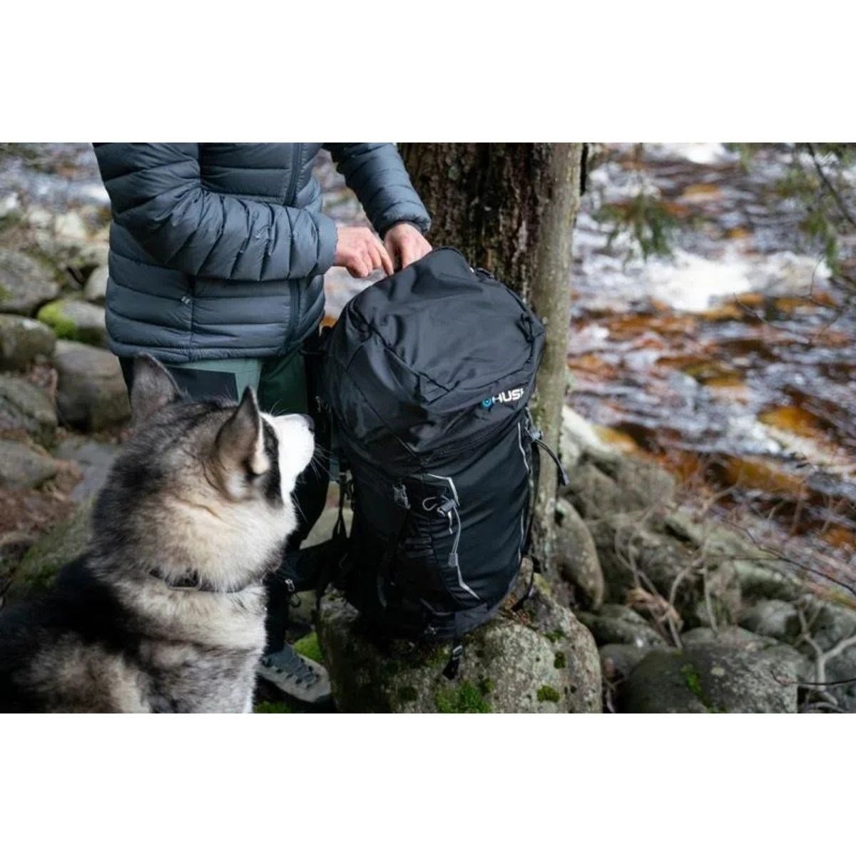 HUSKY RANIS 70 LT SIRT ÇANTASI (SİYAH) | Husky Outdoor Türkiye