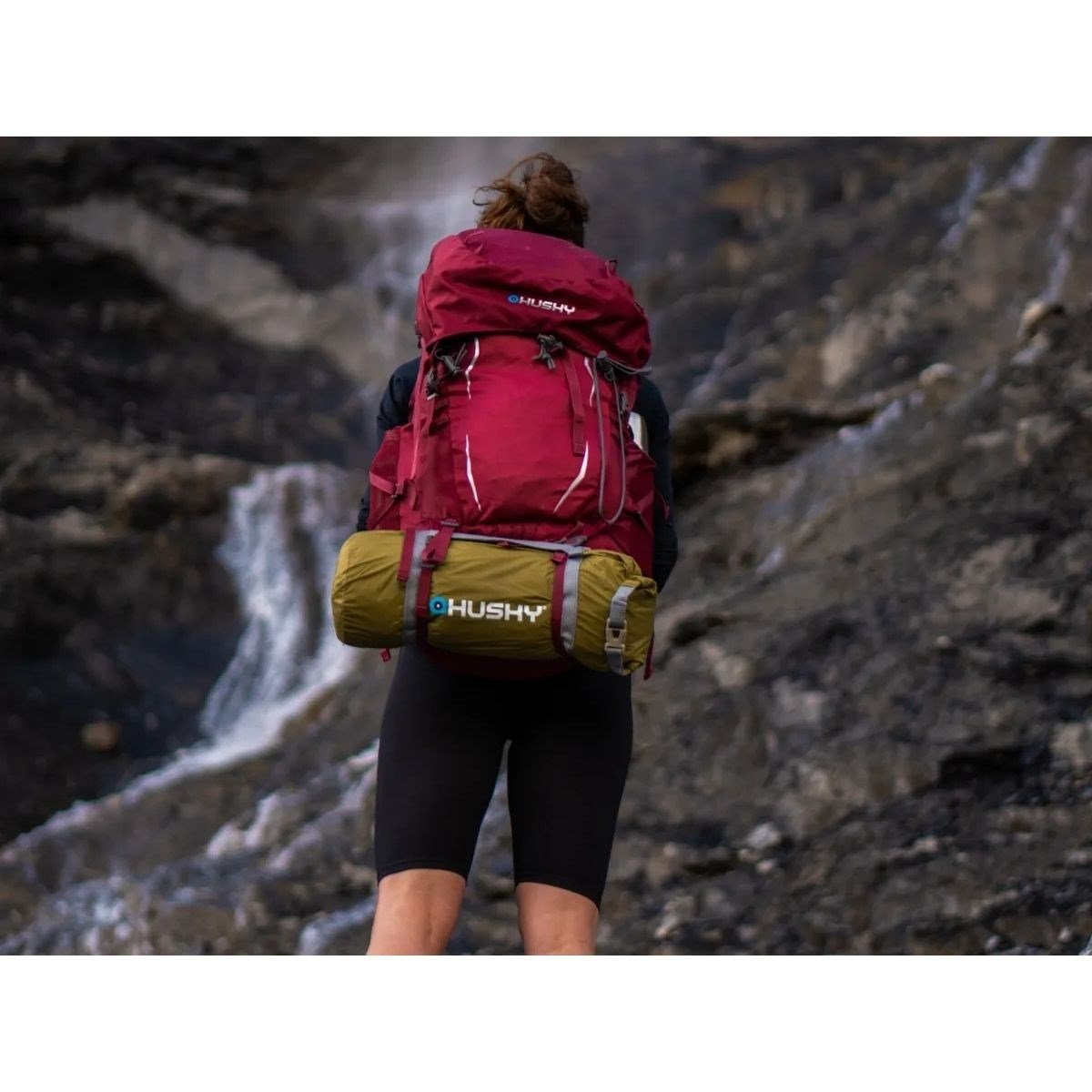 HUSKY Rony 50 LT Sırt Çantası (Bordo) | Husky Outdoor Türkiye