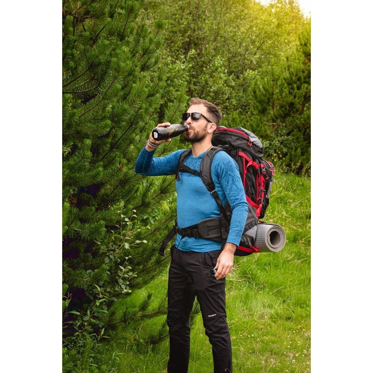 HUSKY SAMONT 60+10 LT SIRT ÇANTASI (SİYAH)
