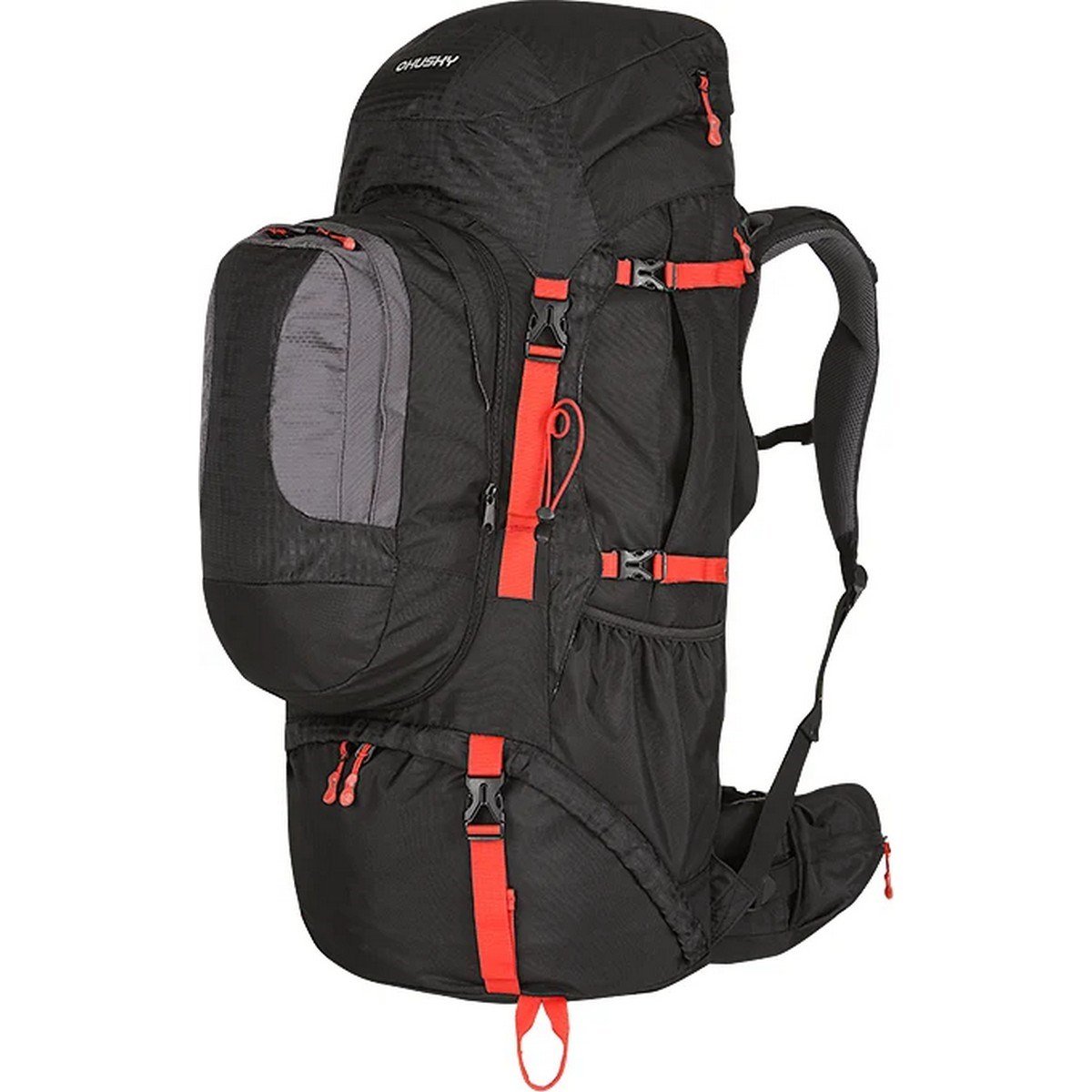 HUSKY SAMONT 60+10 LT SIRT ÇANTASI (SİYAH)