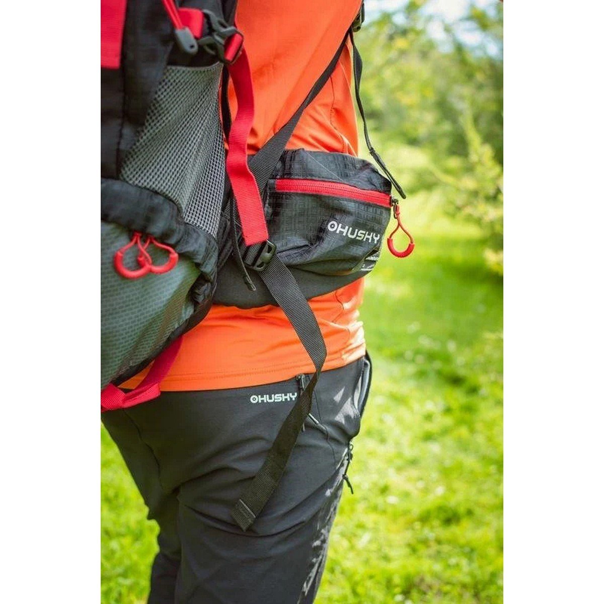 HUSKY SAMONT 60+10 LT SIRT ÇANTASI (SİYAH)