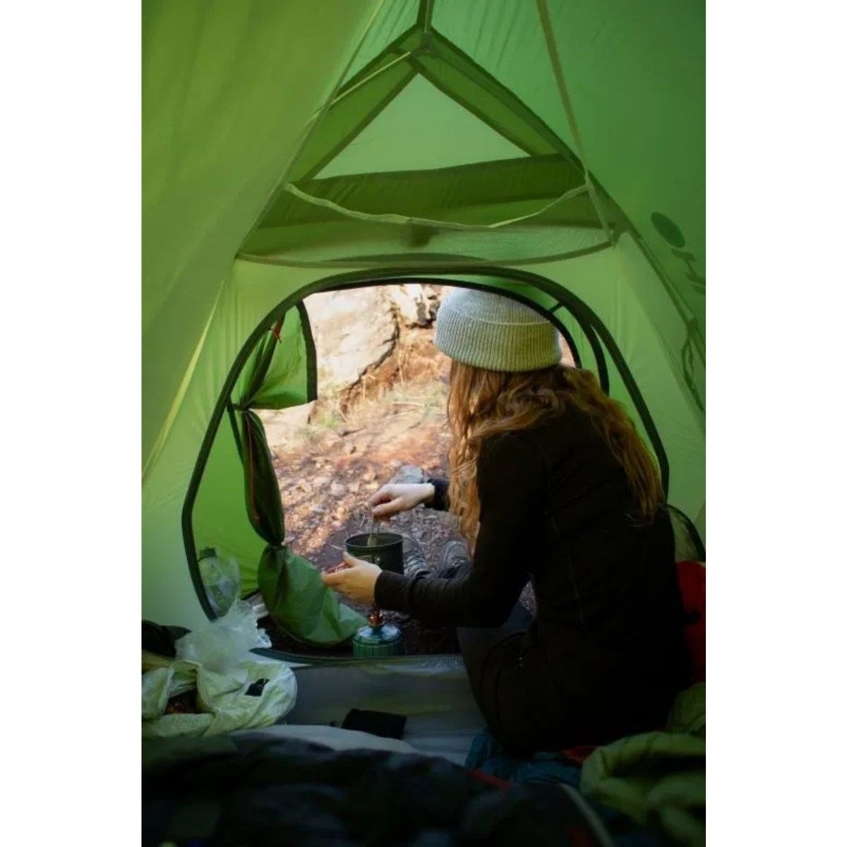 HUSKY SAWAJ CAMEL 2 KİŞİLİK ÇADIR (YEŞİL)