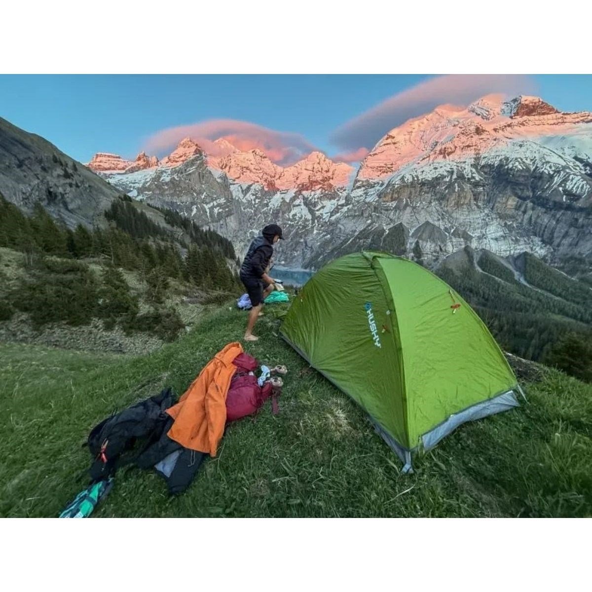 HUSKY SAWAJ ULTRA 2 KİŞİLİK ÇADIR (YEŞİL)