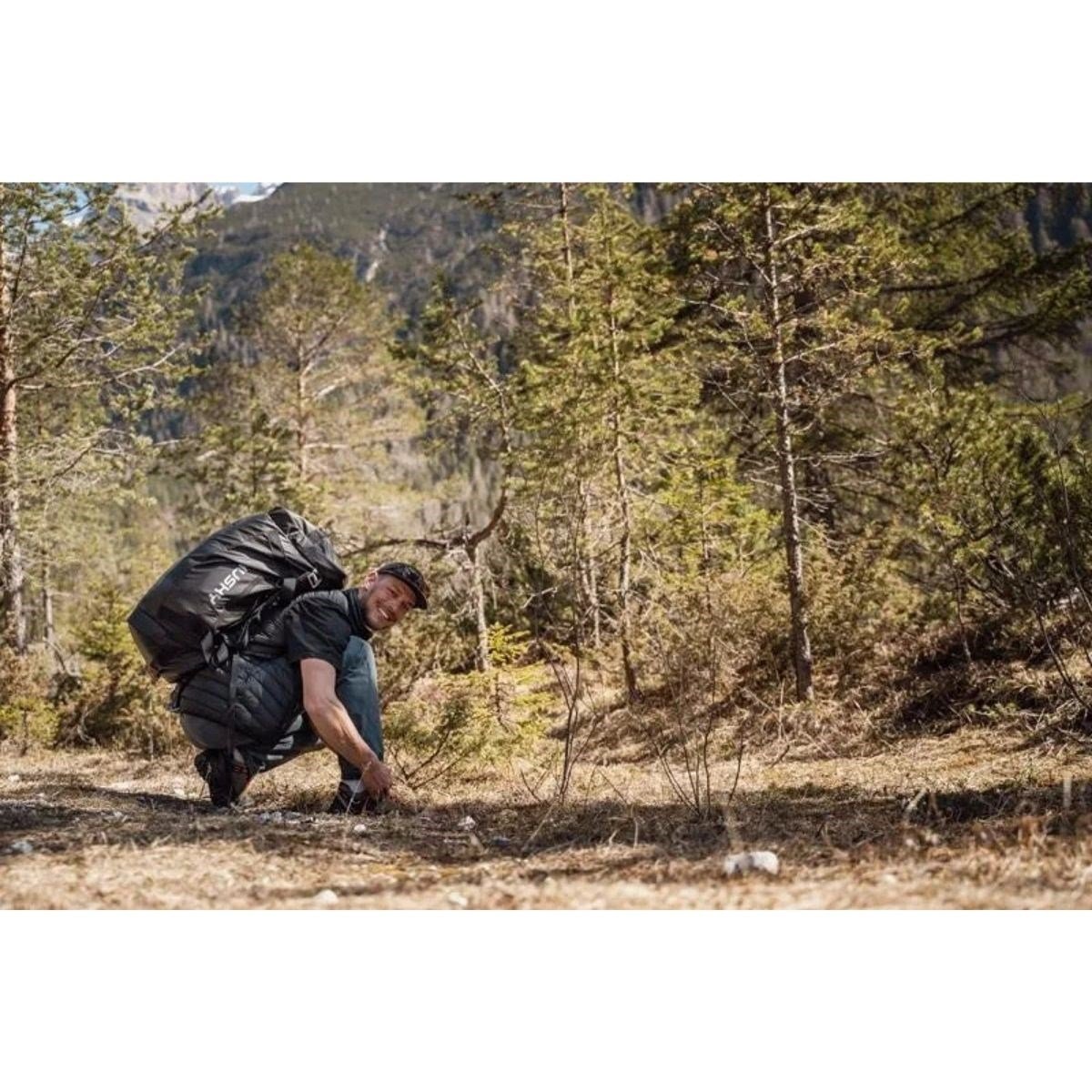 HUSKY TURNER 40 LT DUFFEL ÇANTA (SİYAH) | Husky Outdoor Türkiye