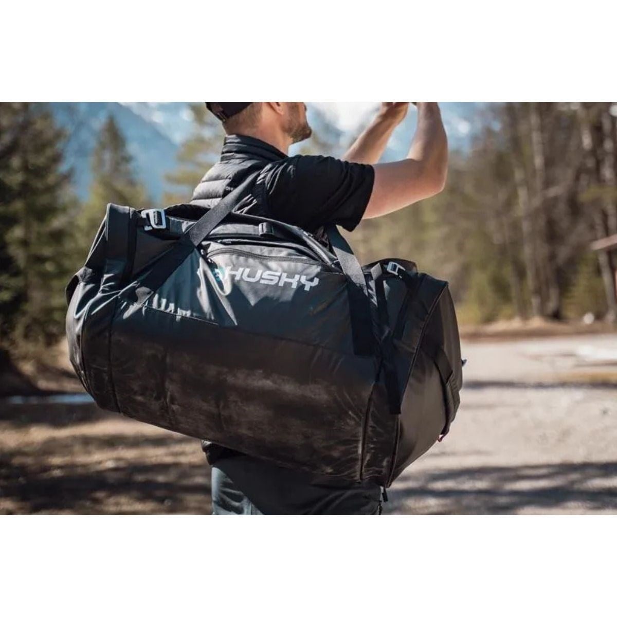 HUSKY TURNER 60 LT DUFFEL ÇANTA (SİYAH) | Husky Outdoor Türkiye