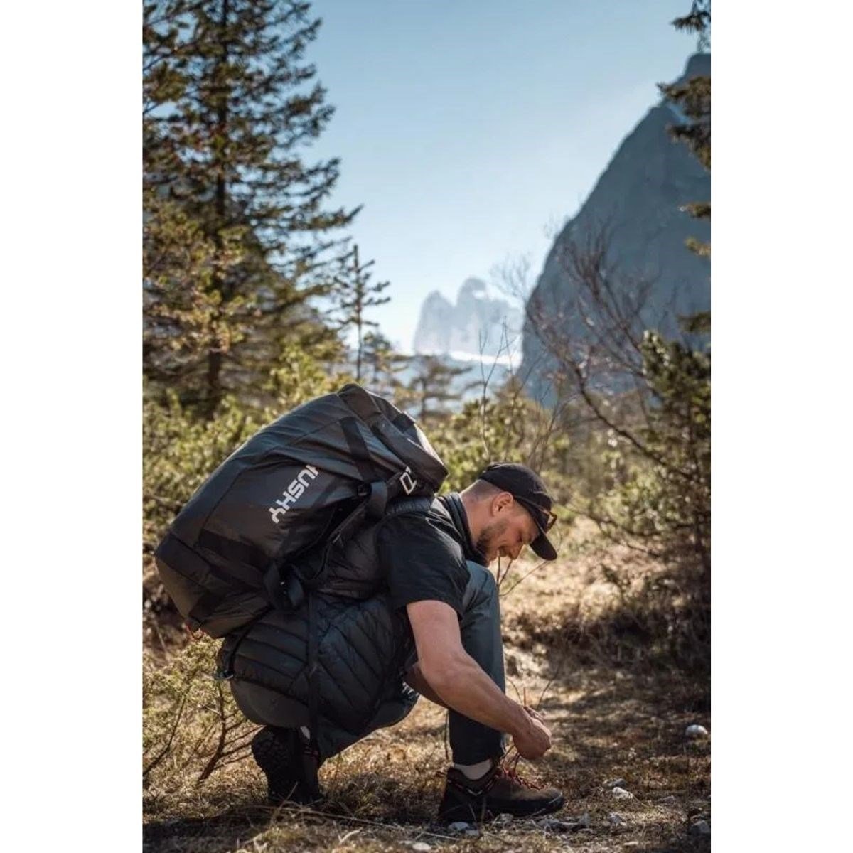 HUSKY TURNER 60 LT DUFFEL ÇANTA (SİYAH) | Husky Outdoor Türkiye