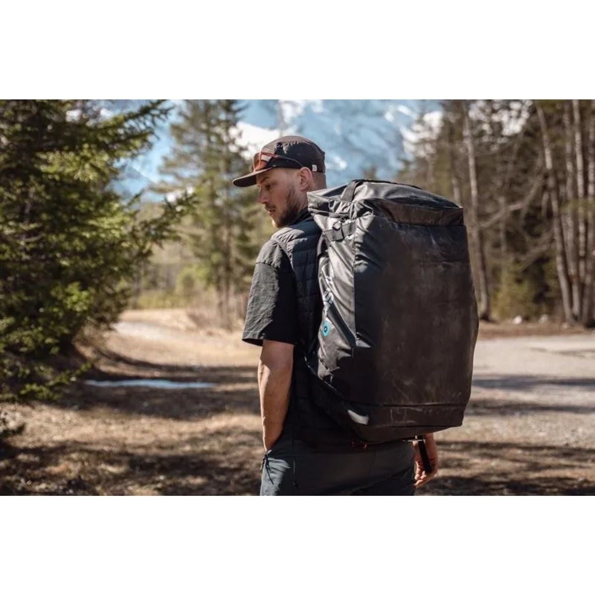 HUSKY TURNER 60 LT DUFFEL ÇANTA (SİYAH) | Husky Outdoor Türkiye