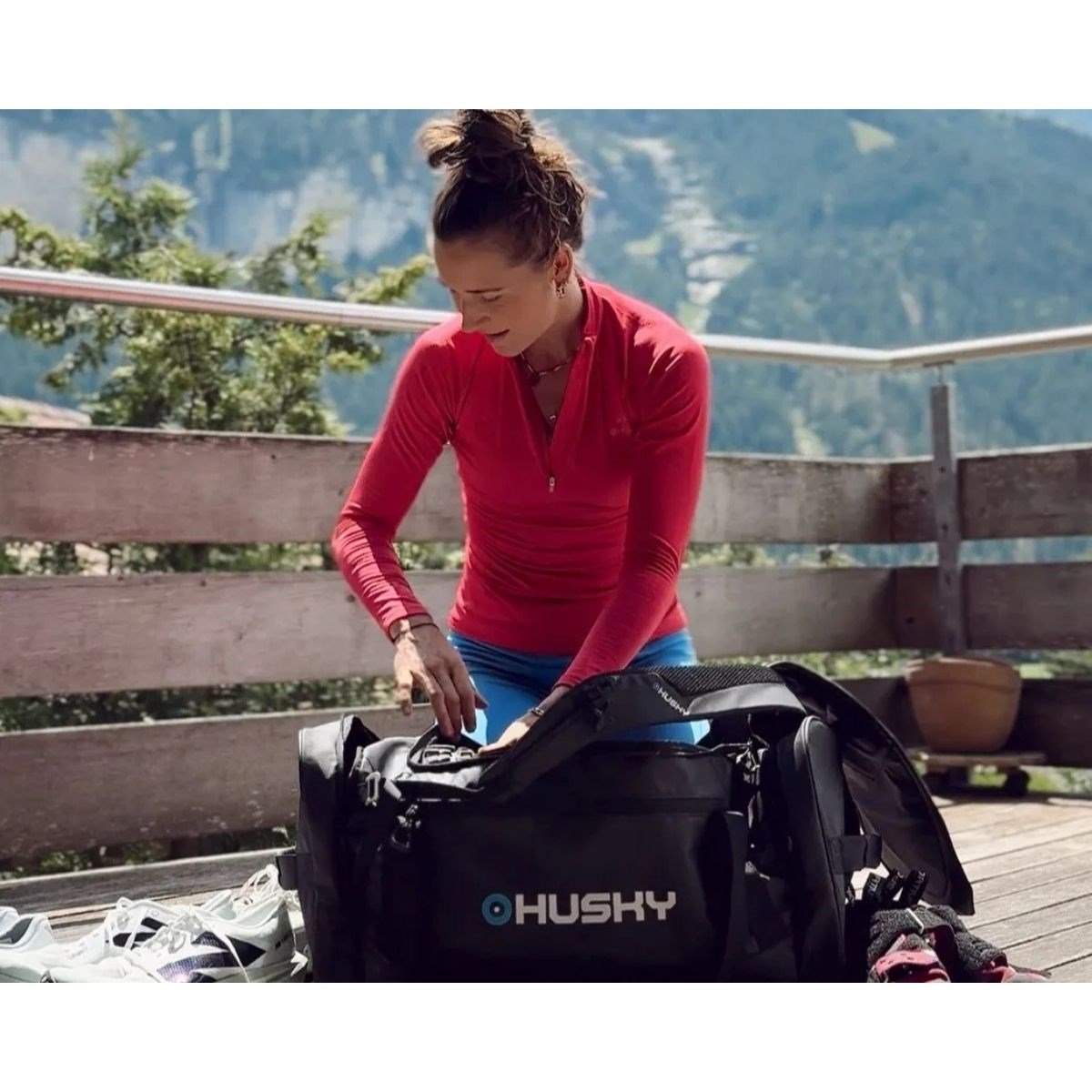HUSKY TURNER 60 LT DUFFEL ÇANTA (SİYAH) | Husky Outdoor Türkiye