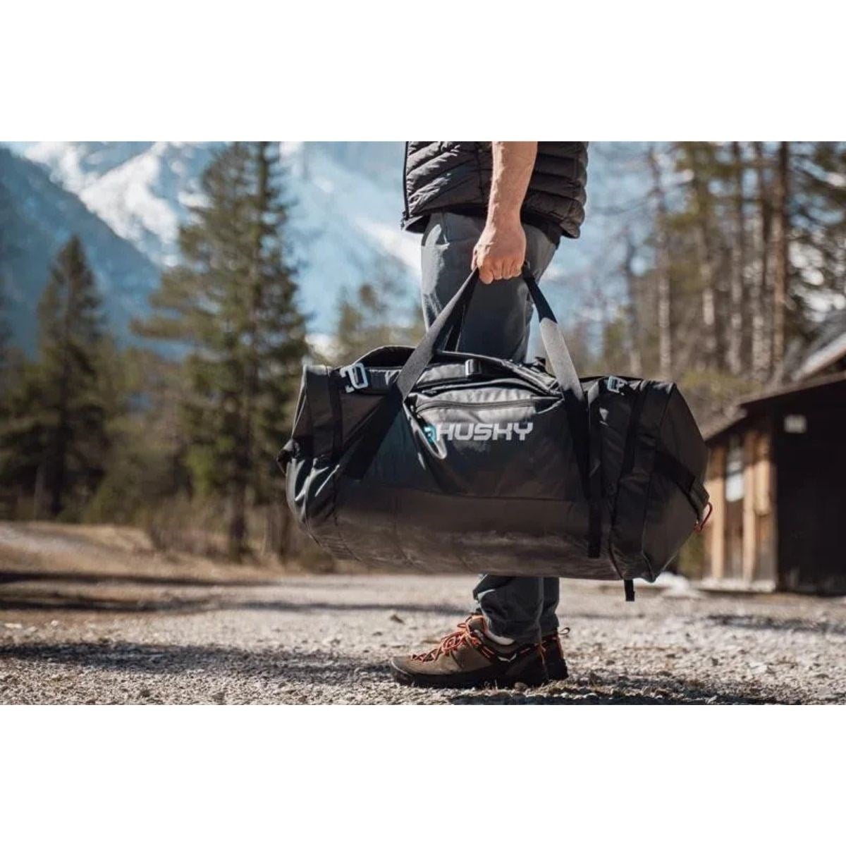 HUSKY TURNER 60 LT DUFFEL ÇANTA (SİYAH) | Husky Outdoor Türkiye