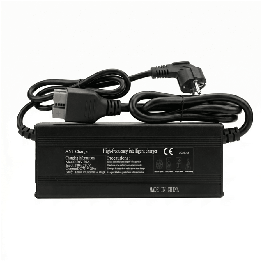 60 Volt 20A LiFePO4 Şarj Aleti