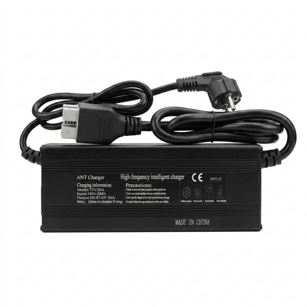 72 Volt 20A LiFePO4 Şarj Aleti