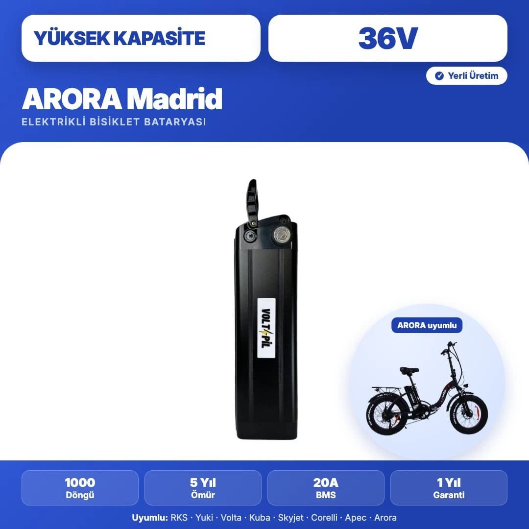 ARORA Madrid Batarya
