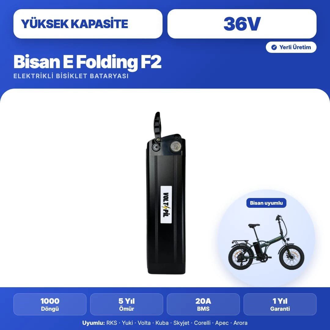Bisan E Folding F2 Batarya