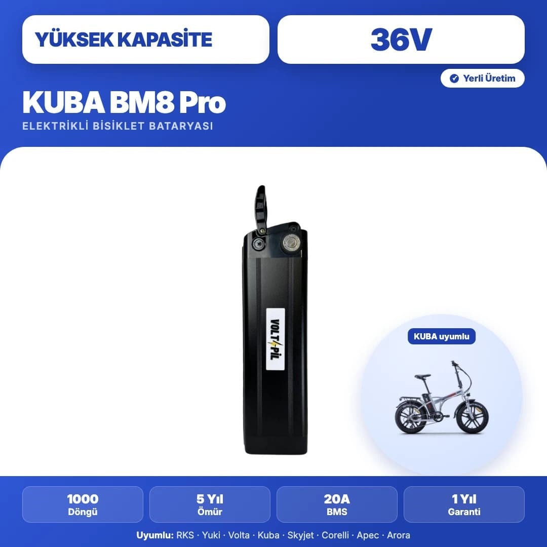 KUBA BM8 Pro Batarya