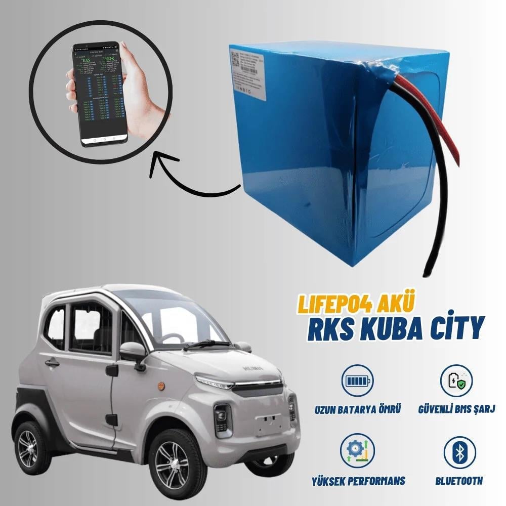 KUBA CİTY LiFePO4 Batarya Lityum Akü