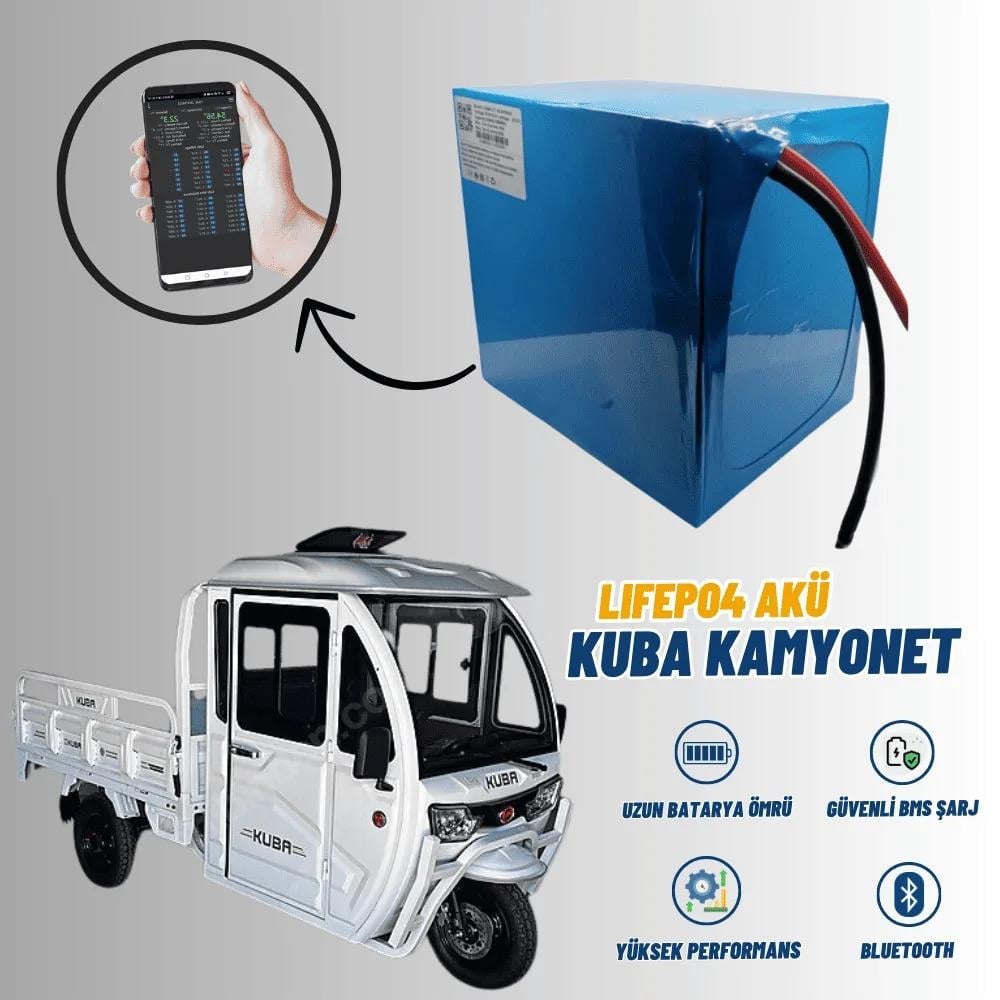 KÜBA Kamyonet LiFePO4 Batarya Lityum Akü