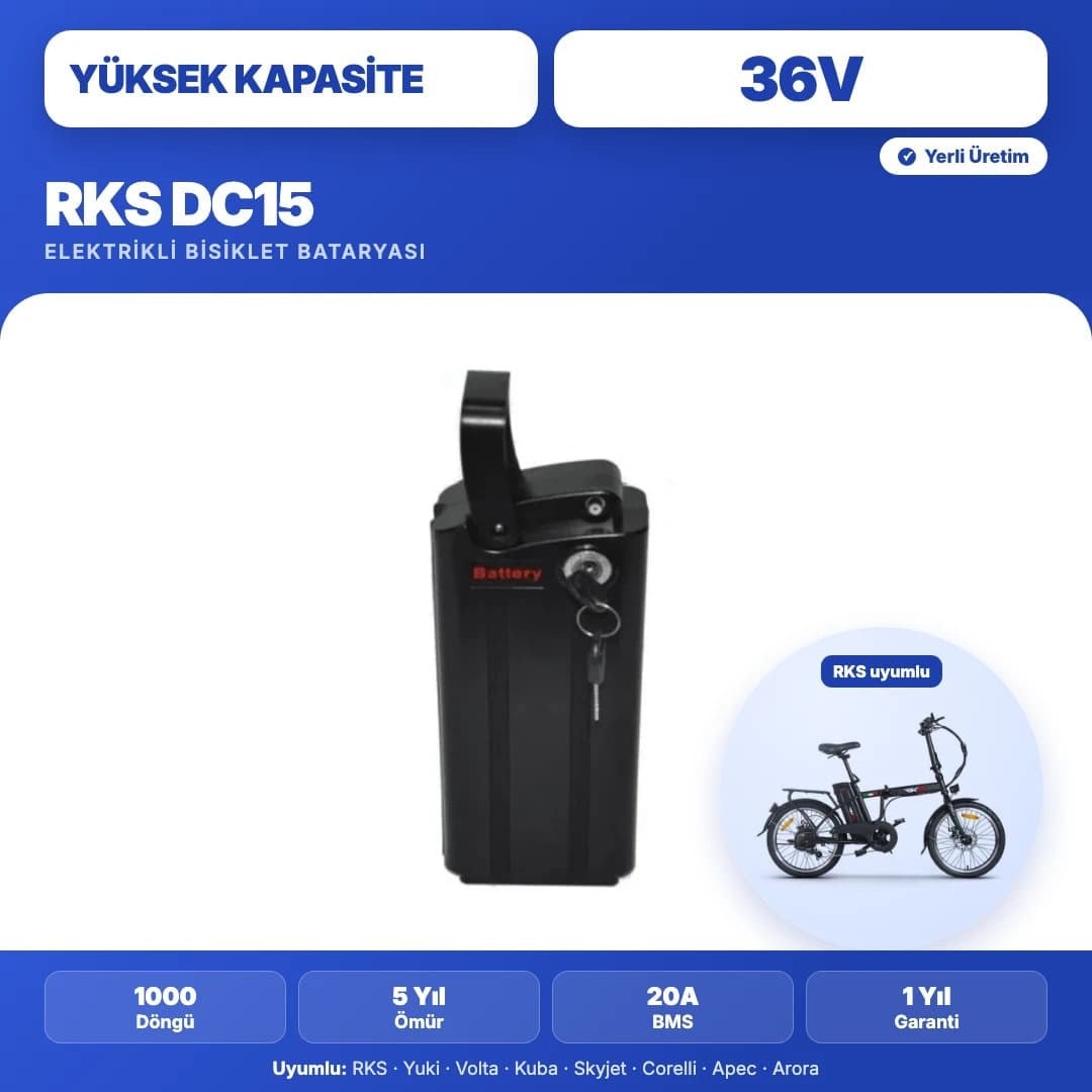 RKS DC15 Batarya