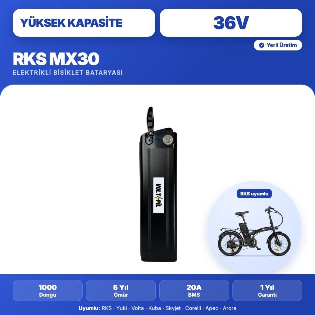 RKS MX30 Batarya