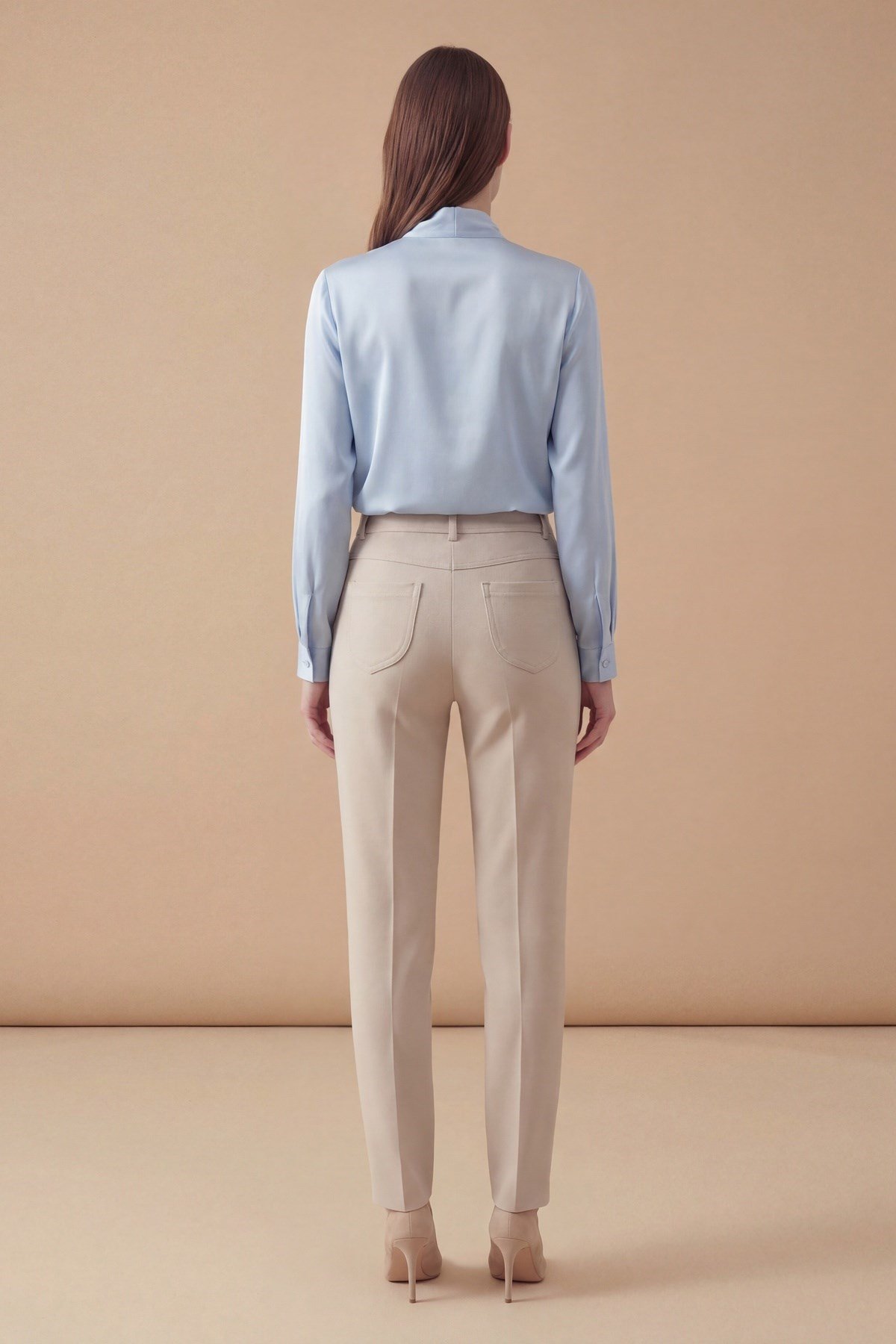Tulin Cepli Basic Pantolon BEJ