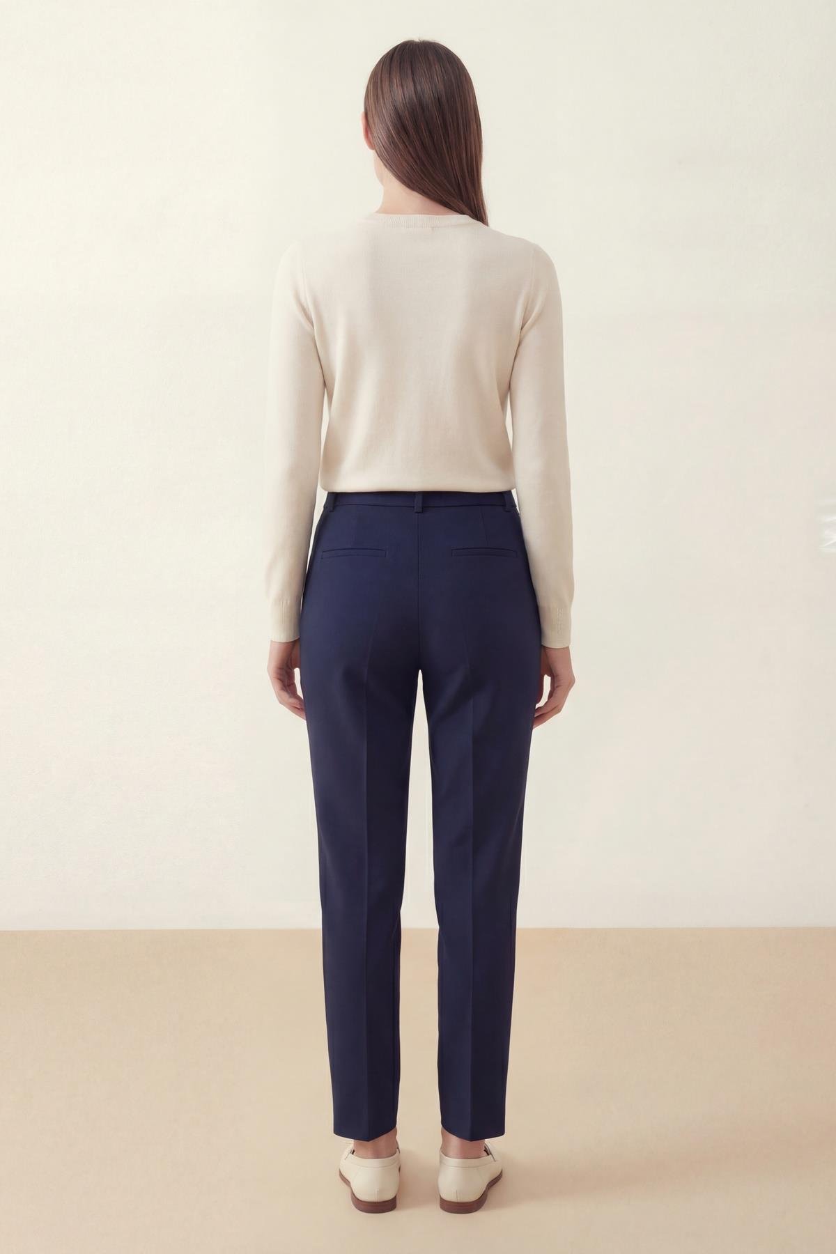 Tulin Yan Cep Basic Pantolon LACİ