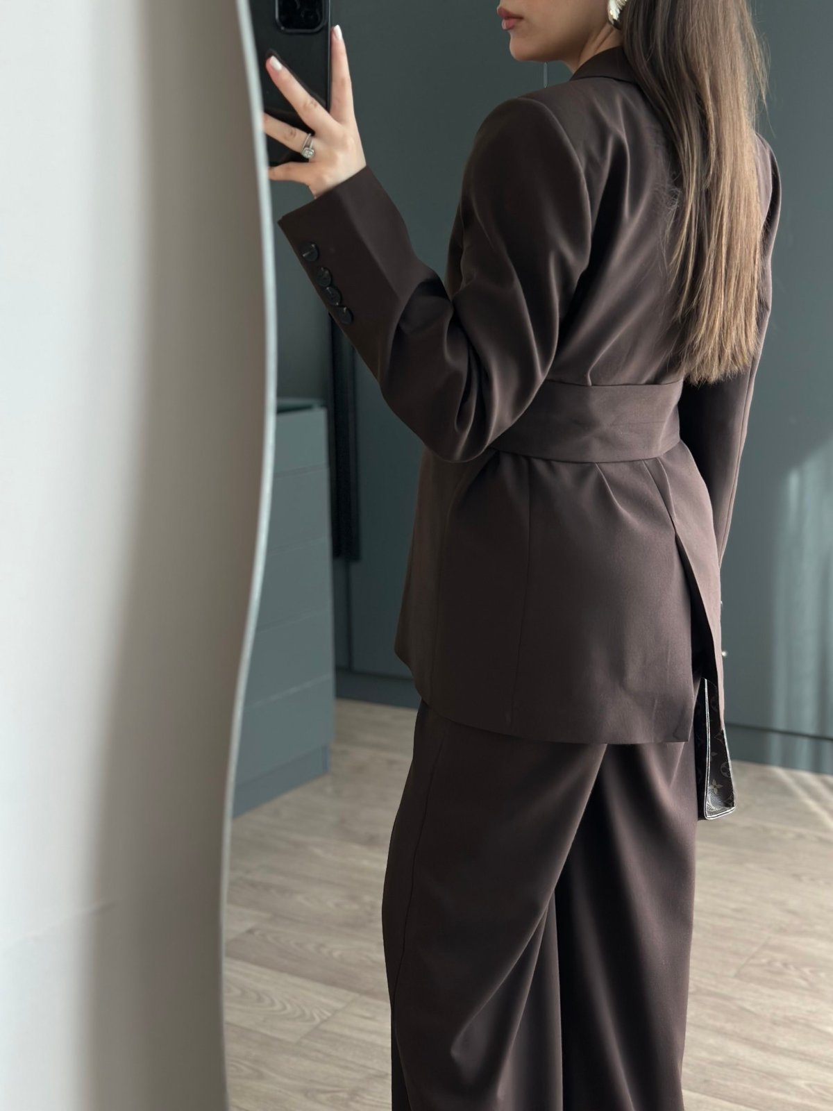 KEMERLİ BLAZER TAKIM