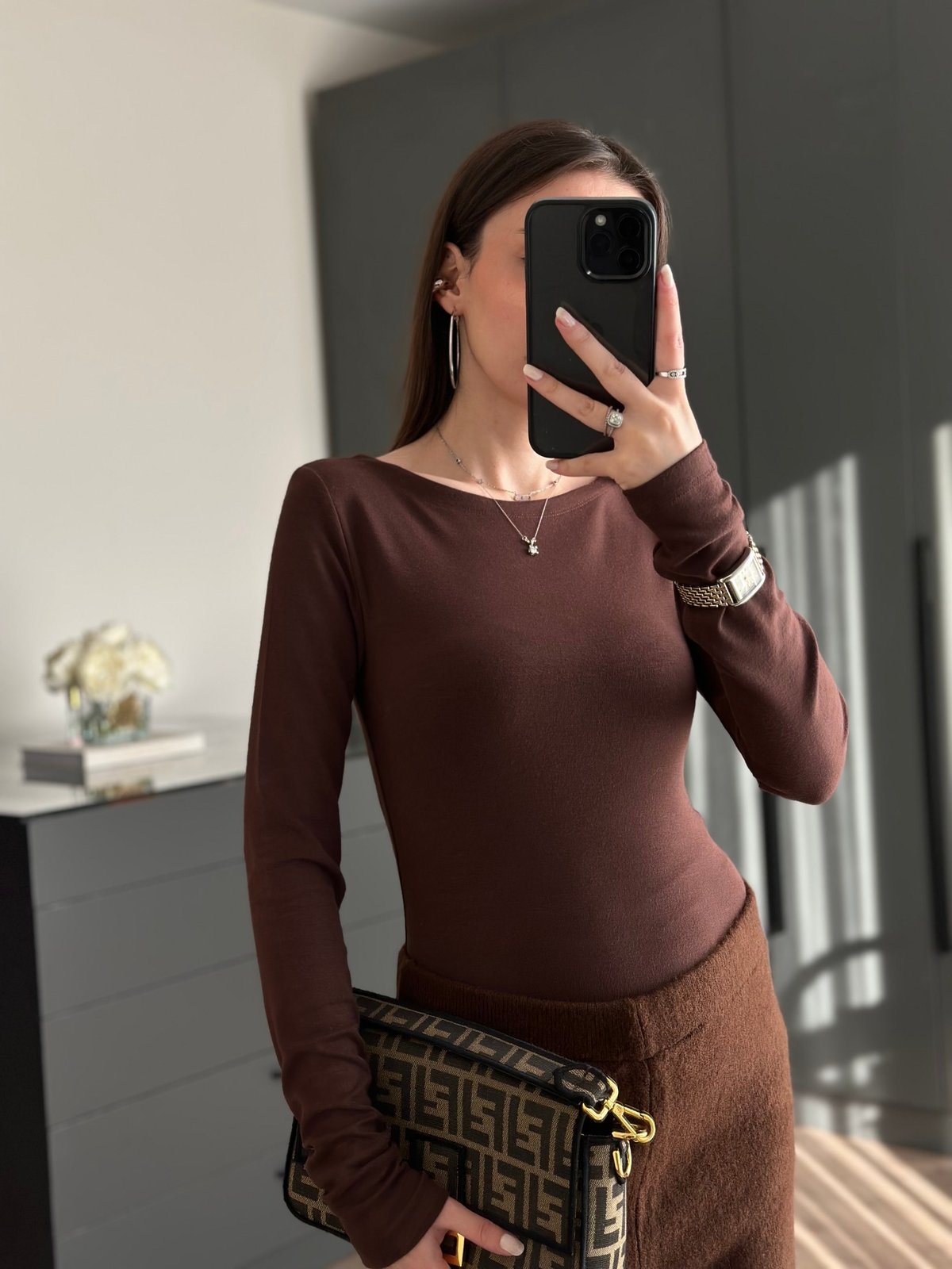 SOFT UZUN KOLLU BLUZ
