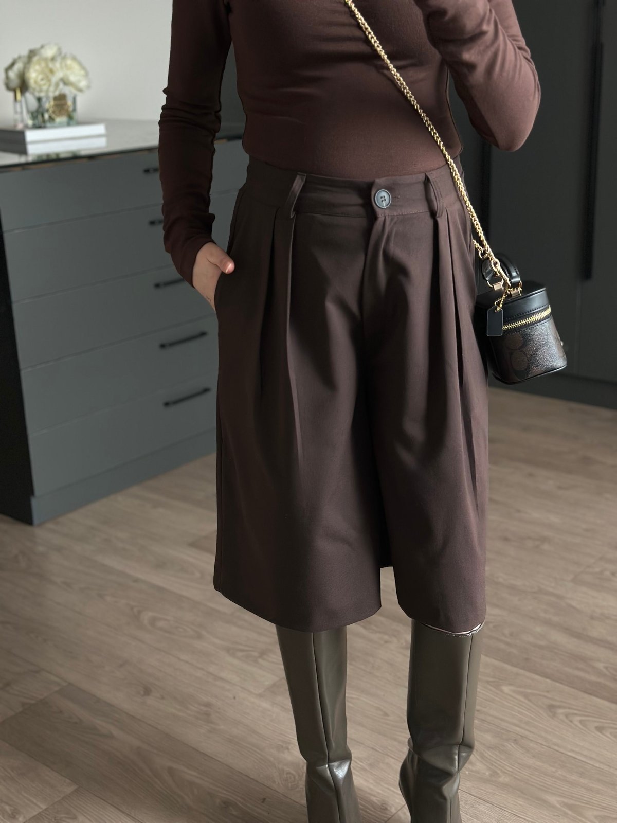 UZUN BERMUDA ŞORT
