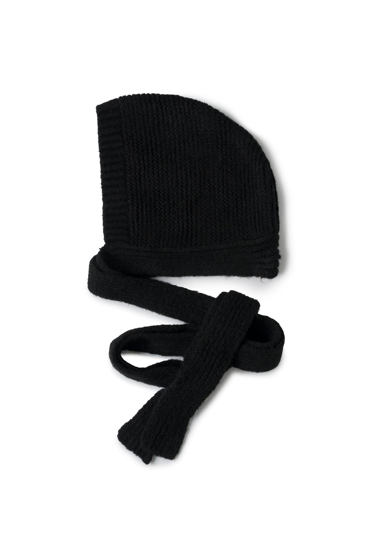 Yumuşak Trico Balaclava Siyah 5