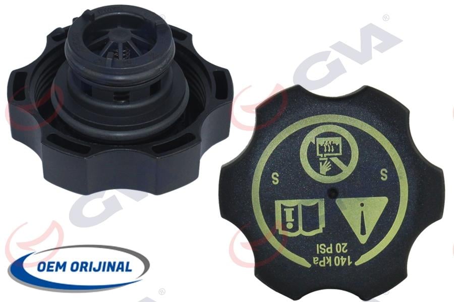 GVA13544913 Genleşme Kavanozu Kapağı Radyator Ek Su Depo Astra J-Insıgnıa-Corsa D-Corsa E-Cruze- Adam-MokkaGVA 9890400