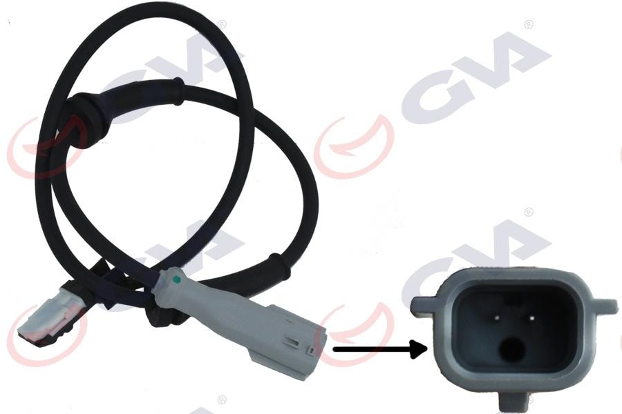 GVAAbs Sensoru Arka Sol Mercedes Cıtan W415 12 . Renault Kangoo 08GVA 5316112