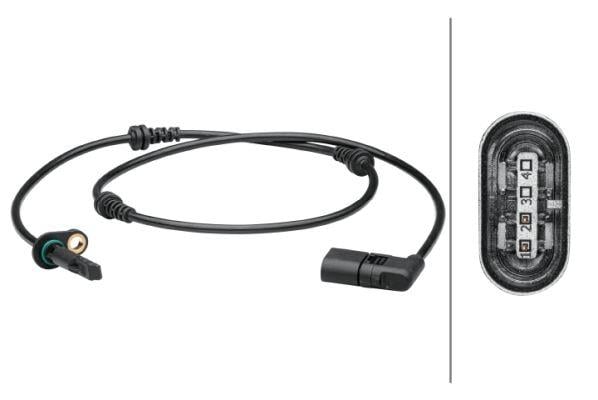 HELLAAbs Sensoru On Sag Mercedes C-Class W205 S205 C205 A205HELLA 6PU012679411