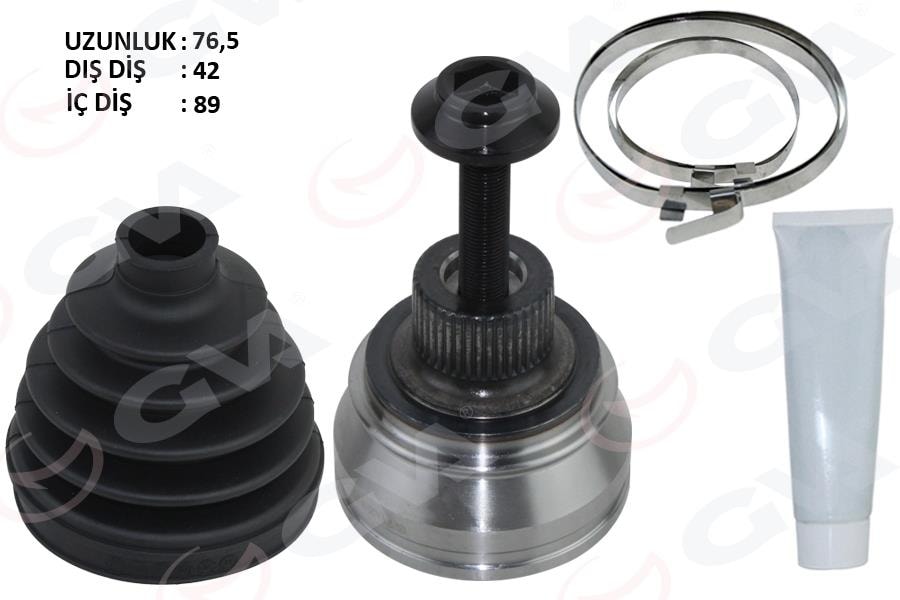 GVAAks Kafası Dış A4-A5-Q5 1.8 Tfsi-2.0 Tdi 08- Caga-Caba-Cabb-Cdha-Cdhb 1.8 Tfsi-2.0 TdiGVA 4475267K