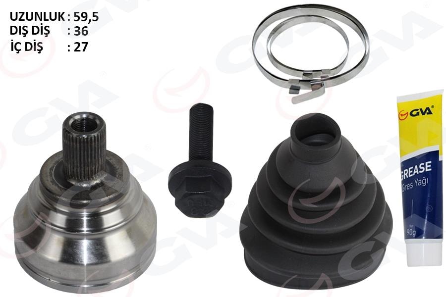 GVAAks Kafası Dış Caddy-Passat-Tıguan 2.0 Tdi 15- Cuuf-Dfsc-Dfsf-Cuud-Dfsd-Cuub-Dfsb-Cuue-Dfse 2.0 TdiGVA 4475290K