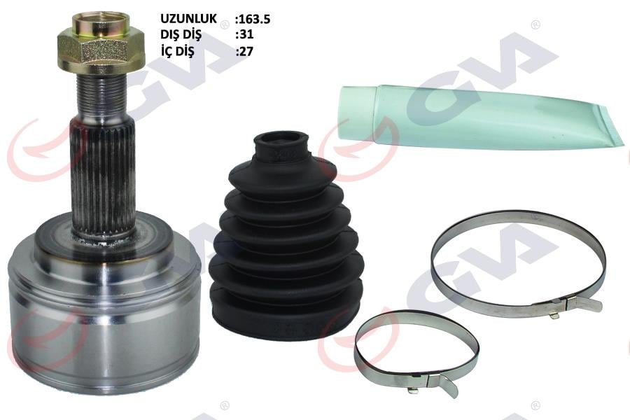 GVAAks Kafası Dış Ön Master 3-Movano Iı 2.3 Dci 6 Vites 10- 31X27x70 164MmGVA 4419030K