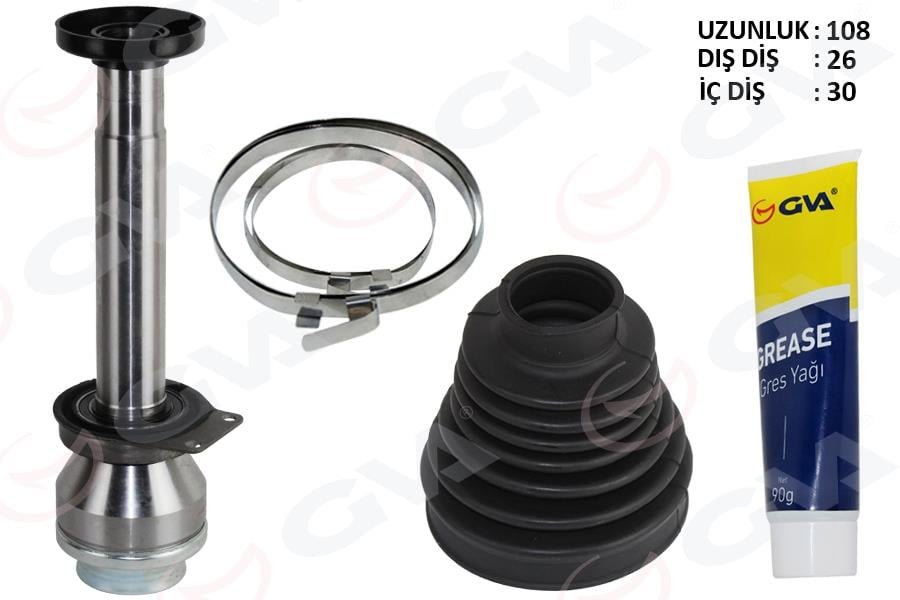 GVAAks Kafası İç Sağ T5 Axd 2.5 Tdi 04-10 Axd 2.5 TdiGVA 4475303KIR