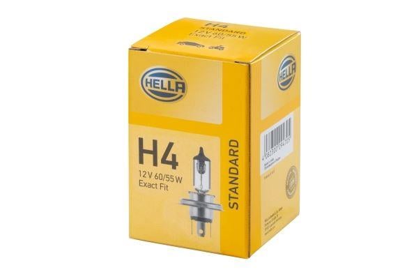 HELLAAmpul Sis Farı 12V 60 55W H4 Halojen P43t 38HELLA 8GJ002525131