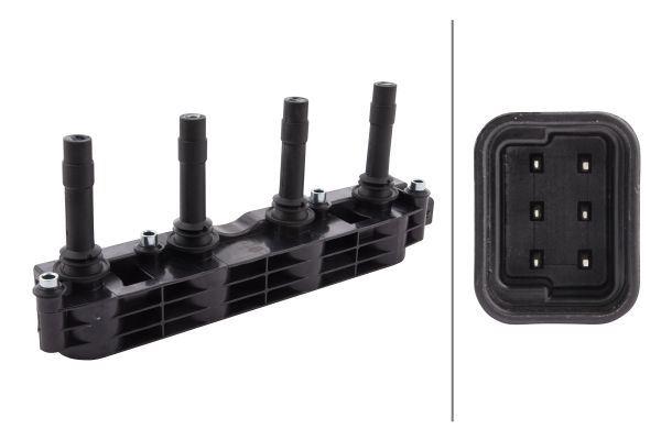 HELLAAteşleme Bobini Astra G 1.4 16V-1.6 16V 98-05 -Corsa C 1.4 00 > Merıva 1.6 16V 03 > Vectra B 1.6 16VHELLA 5DA358000871